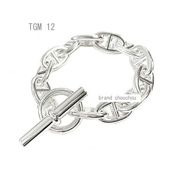 楽天市場】《 新品 》 エルメス シェーヌダンクル TGM 12コマ シルバー