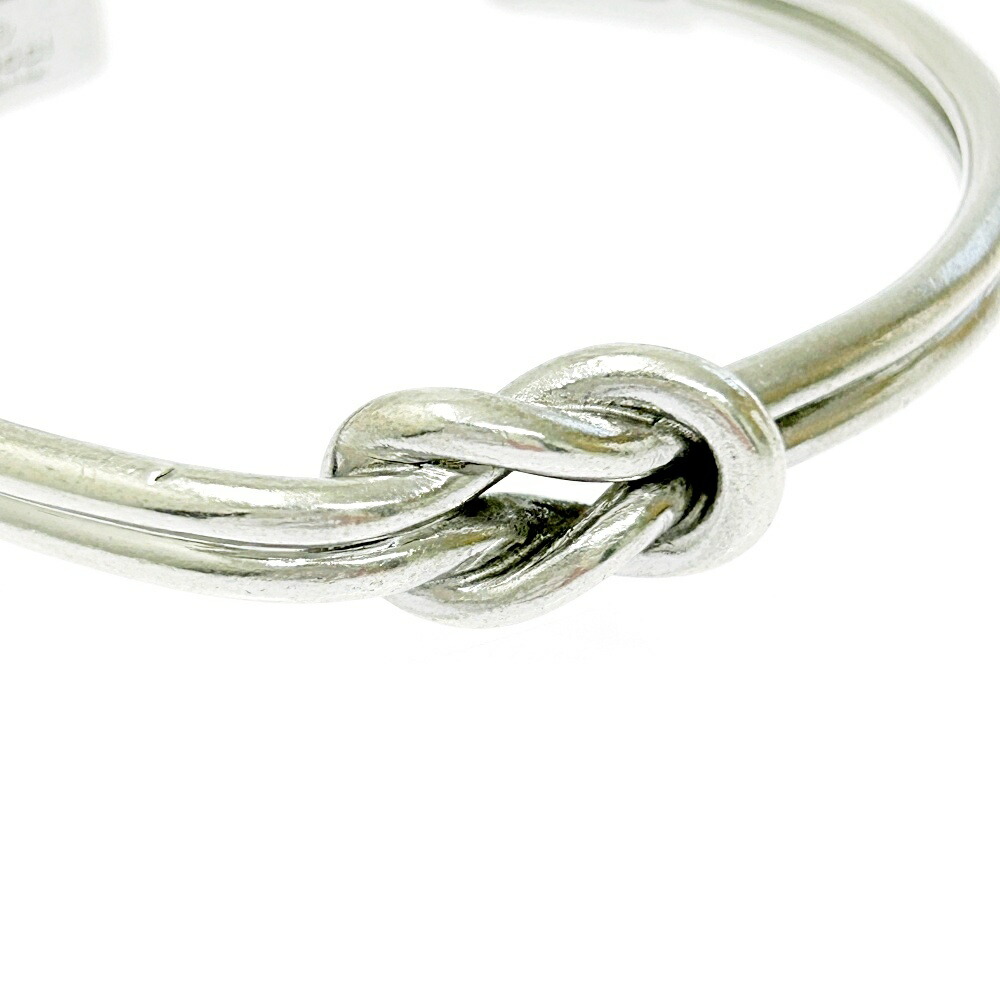 楽天市場】【中古】GUCCI グッチ シルバー ノット バングル 22.7g 925