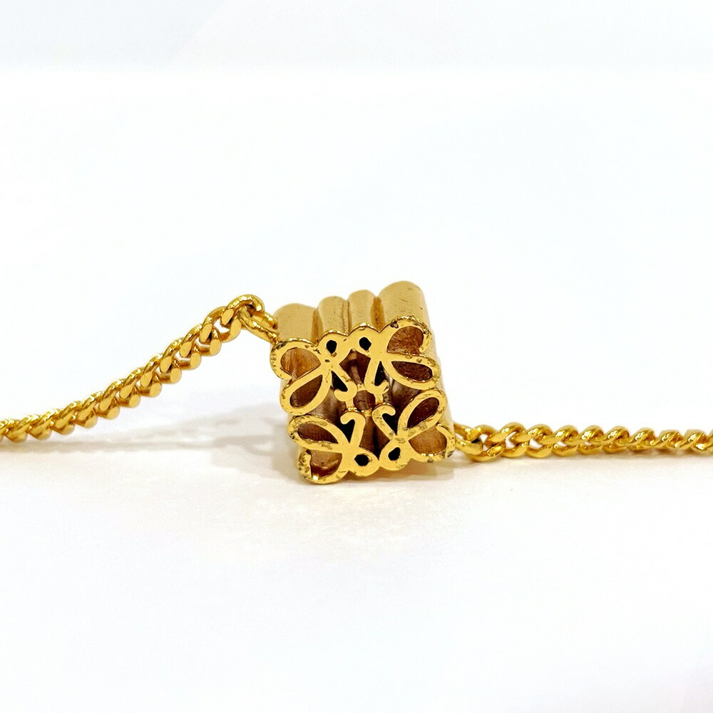 楽天市場】中古 ロエベ ブレスレット アナグラム キューブ ロゴ