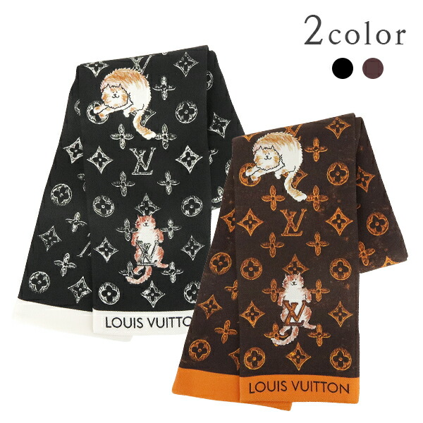 楽天市場】【未使用品】 ルイヴィトン スカーフ バンドー キャット