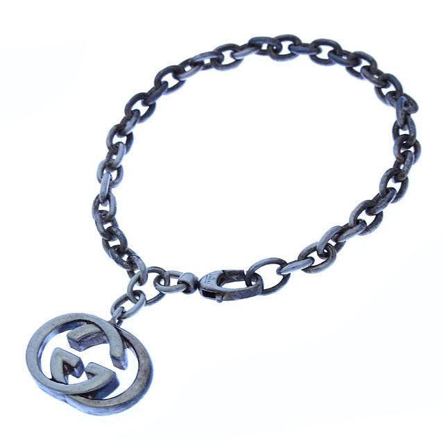 楽天市場】グッチ (gucci)インターロッキングgブレスレット 19の通販