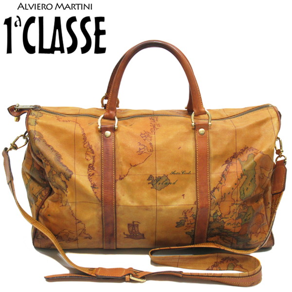 楽天市場】プリマクラッセ 地図柄（ボストンバッグ｜レディースバッグ