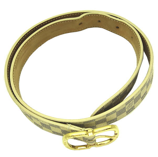 楽天市場】【中古】Louis Vuitton ルイヴィトン ベルト ダミエ