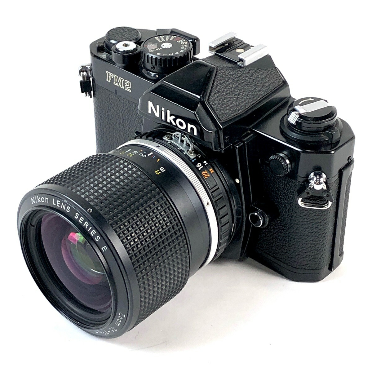 楽天市場】ニコン Nikon NEW FM2 ブラック + SERIES E 36-72mm F3.5