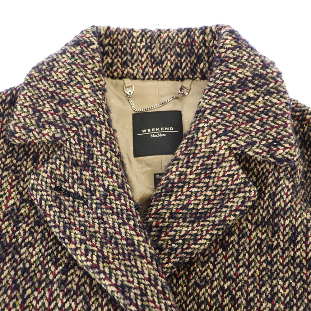 楽天市場】マックスマーラ コート レディース サイズ42 中古 ツイード