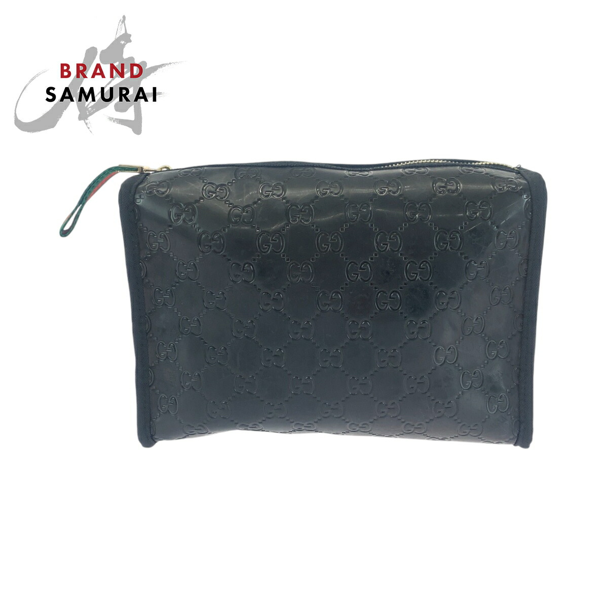 楽天市場】GUCCI グッチ シェリーライン ブラック 黒 ゴールド金具