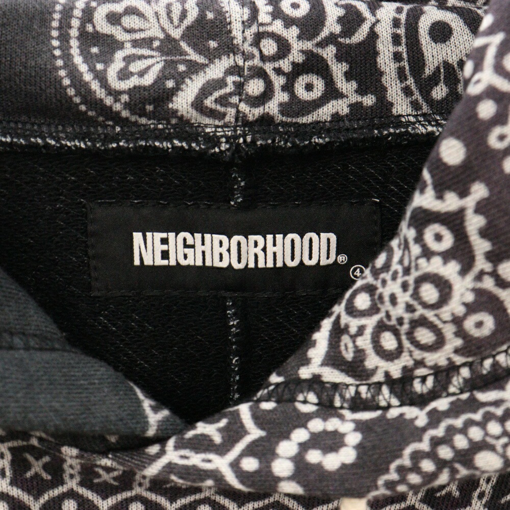NEIGHBORHOOD バンダナ柄スウェットSサイズ オーバーサイズ