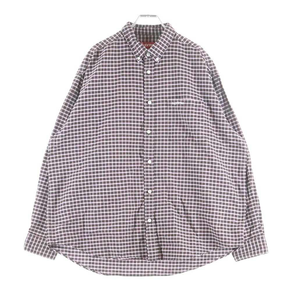 楽天市場】supreme チェック シャツの通販