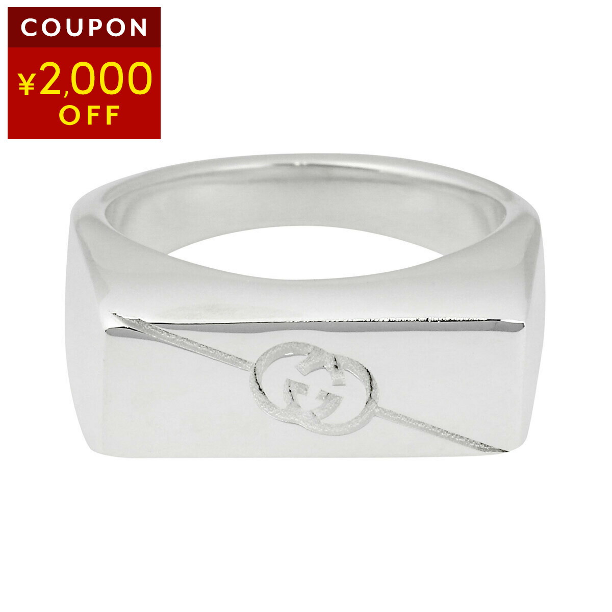 楽天市場】グッチ リング GUCCI ダイアゴナル 774038 J8400 8106 ユニ