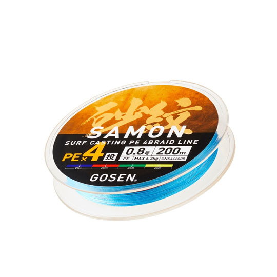 楽天市場】ゴーセン 砂紋 200m 2号の通販