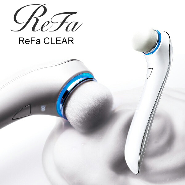 楽天市場】洗顔ブラシ MTG 《 ReFa CLEAR 》 リファクリア熊野筆