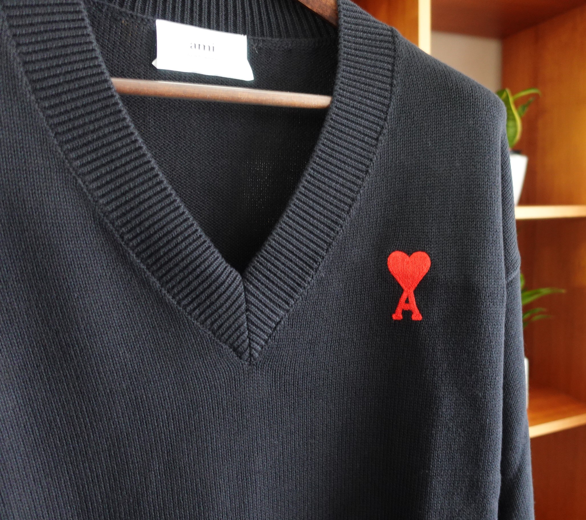 楽天市場】Ami Paris アミパリス AMI DE COEUR 春 Vネック ウール