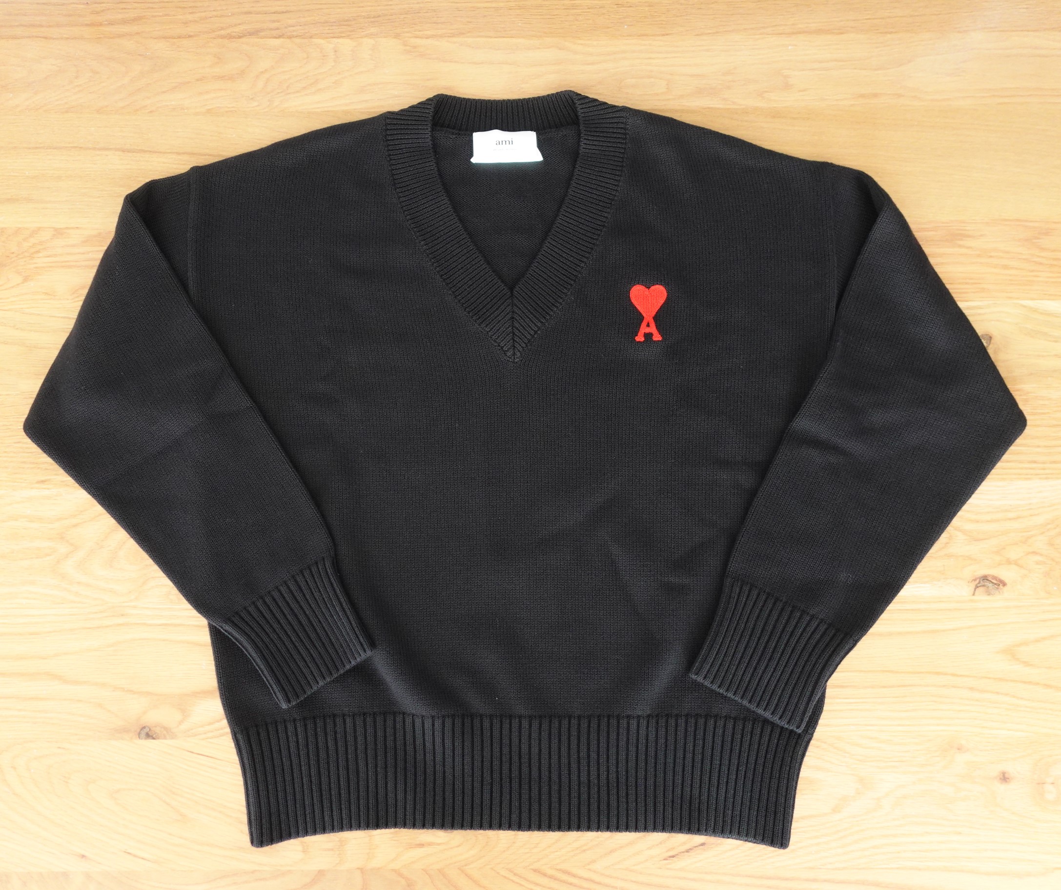 楽天市場】Ami Paris アミパリス AMI DE COEUR 春 Vネック ウール