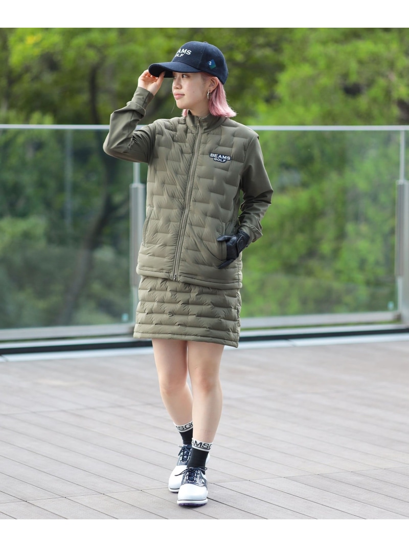 楽天市場】PURPLE LABEL / 接結ダウン ブルゾン BEAMS GOLF PURPLE