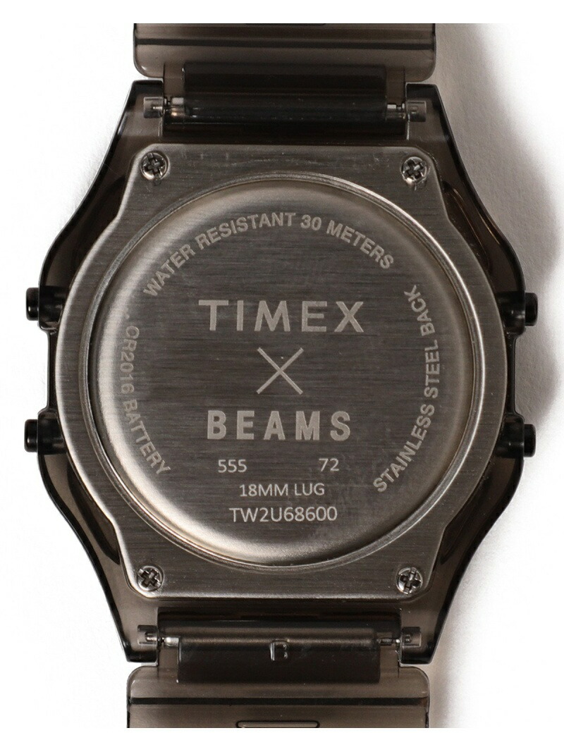 楽天市場】TIMEX × BEAMS / 別注 Classics Digital ブラック