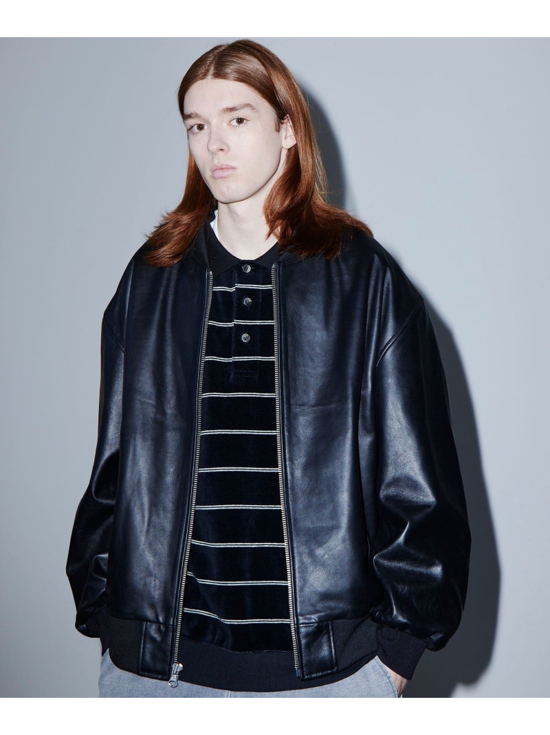 楽天市場】レザー ボマージャケット 24AW BEAMS ビームス メン