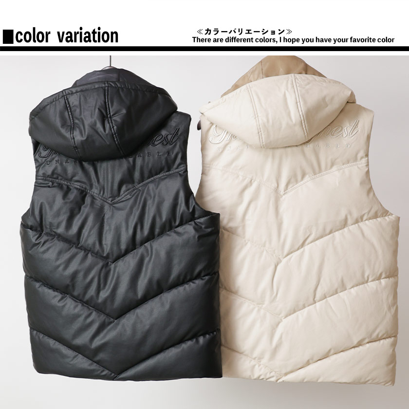 楽天市場】Norton ノートン ベスト メンズ 合皮 中綿 ダウンベスト