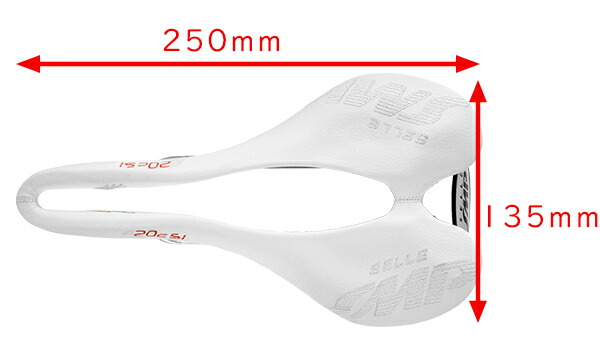 楽天市場】サドル 自転車 SELLE SMP F20Cs.i. ホワイト 穴あきサドル