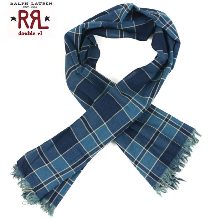 楽天市場】RRL ラルフローレン ダブルアールエル チェック インディゴ