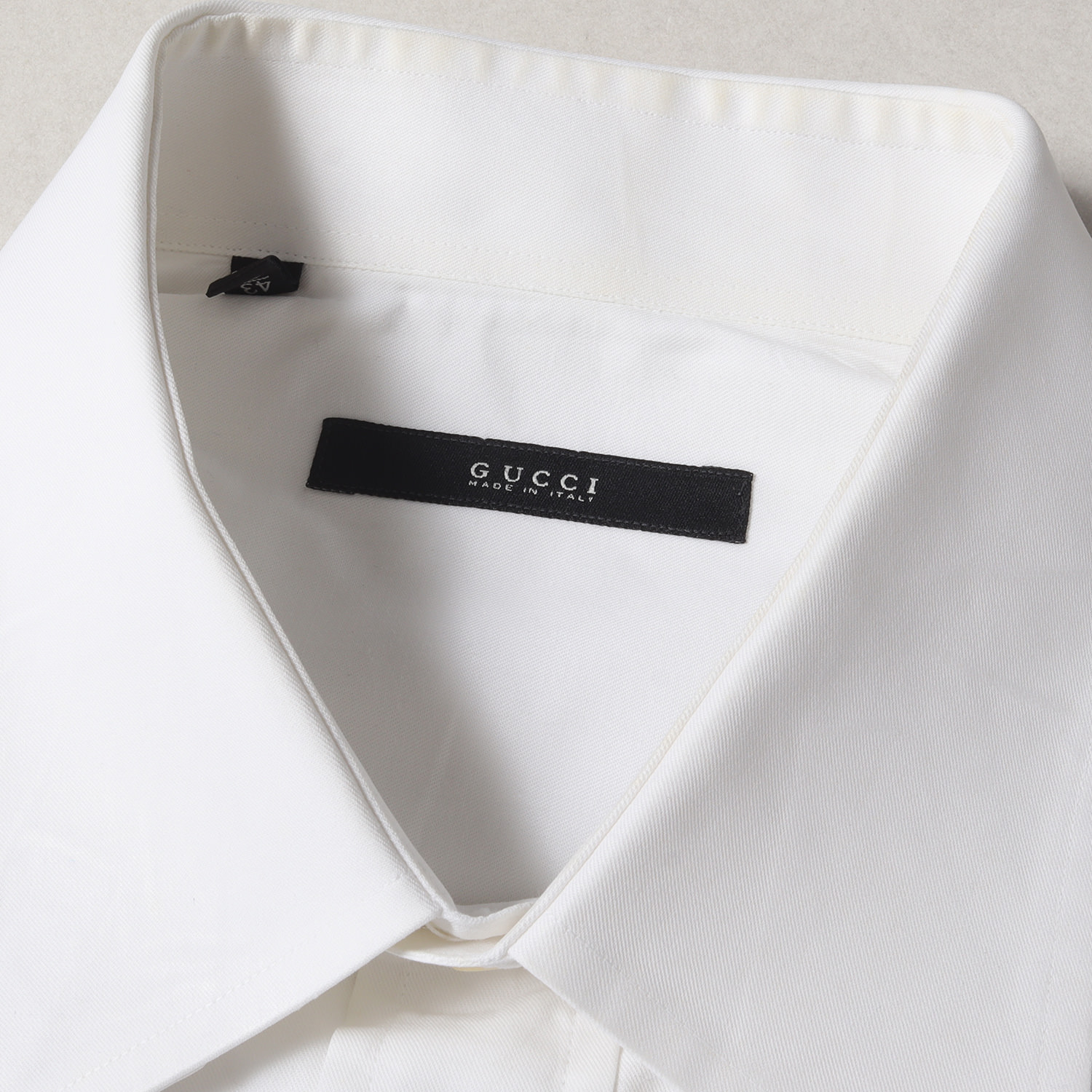 楽天市場】GUCCI グッチ シャツ サイズ:43(17) ブロード ダブルカフス