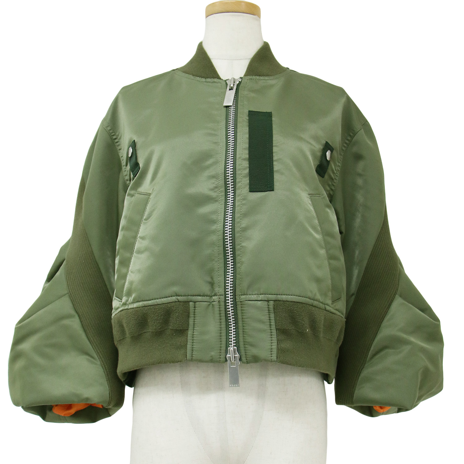 楽天市場】Sacai サカイ ブルゾン カーキ オリーブ 1(S) 23春夏