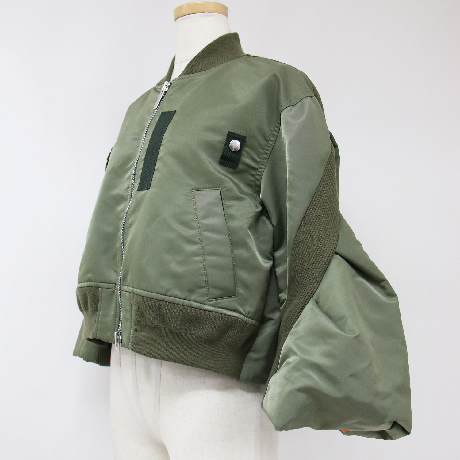 楽天市場】Sacai サカイ ブルゾン カーキ オリーブ 1(S) 23春夏