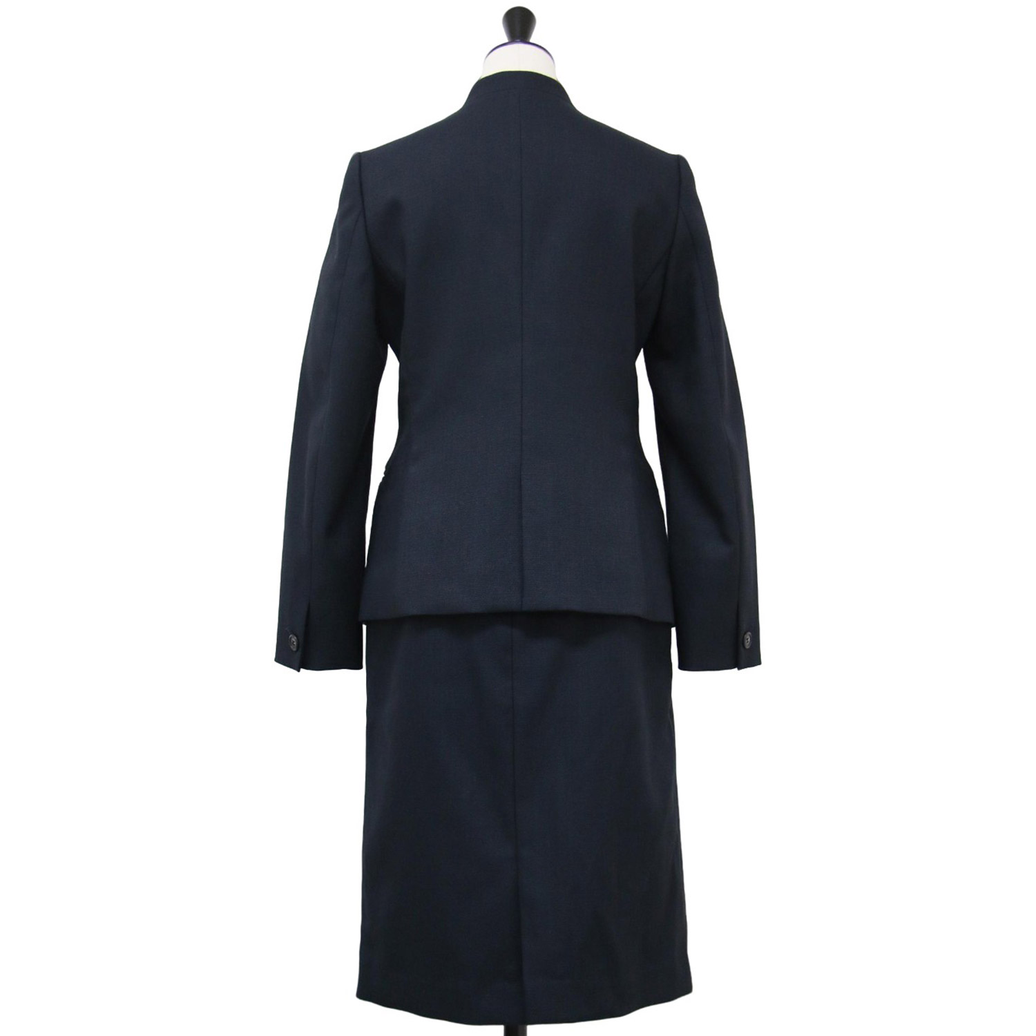 楽天市場】PLST プラステ ネイビー 紺 ジャケット S / スカート XS