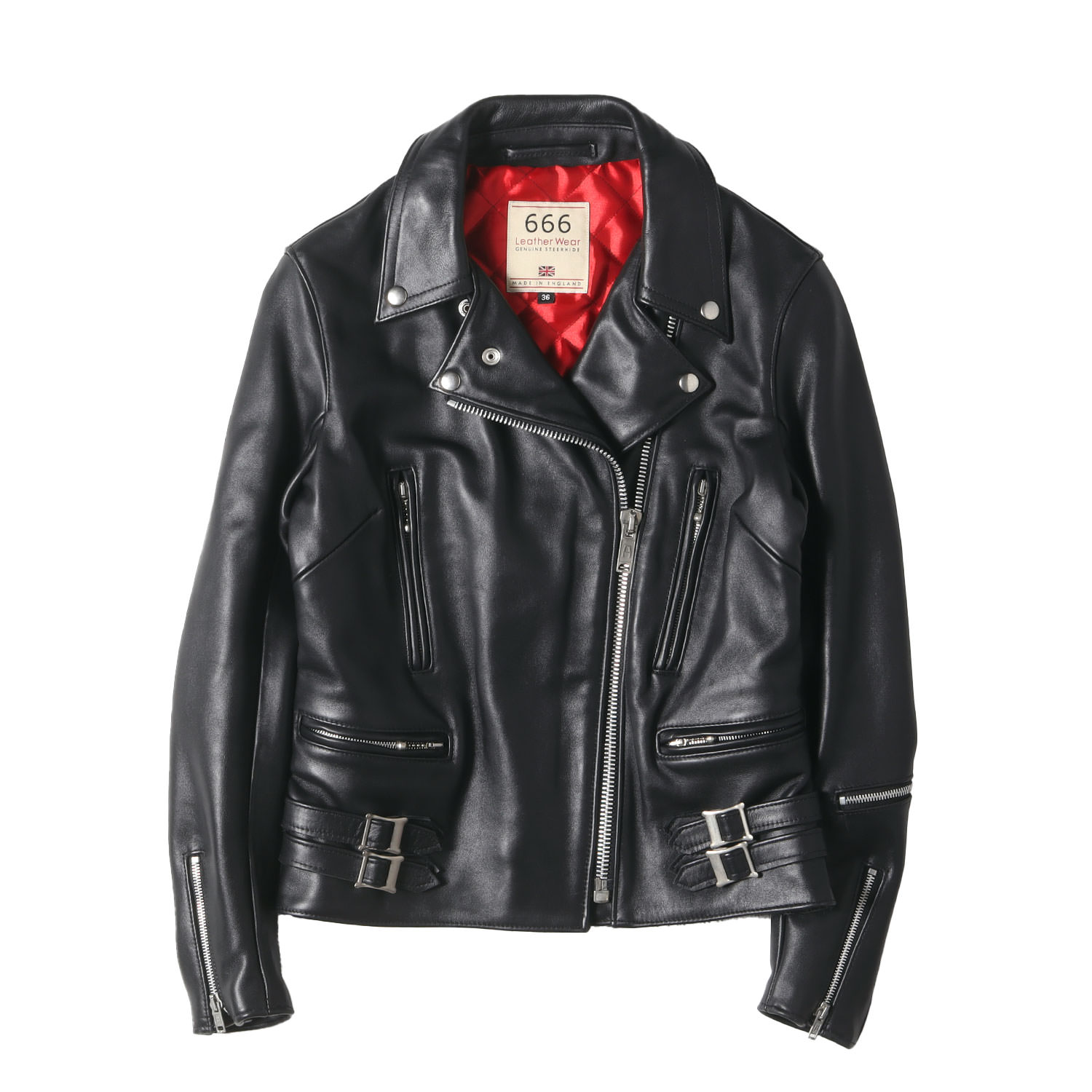 楽天市場】666 トリプルシックス ジャケット サイズ:36 ステアハイド