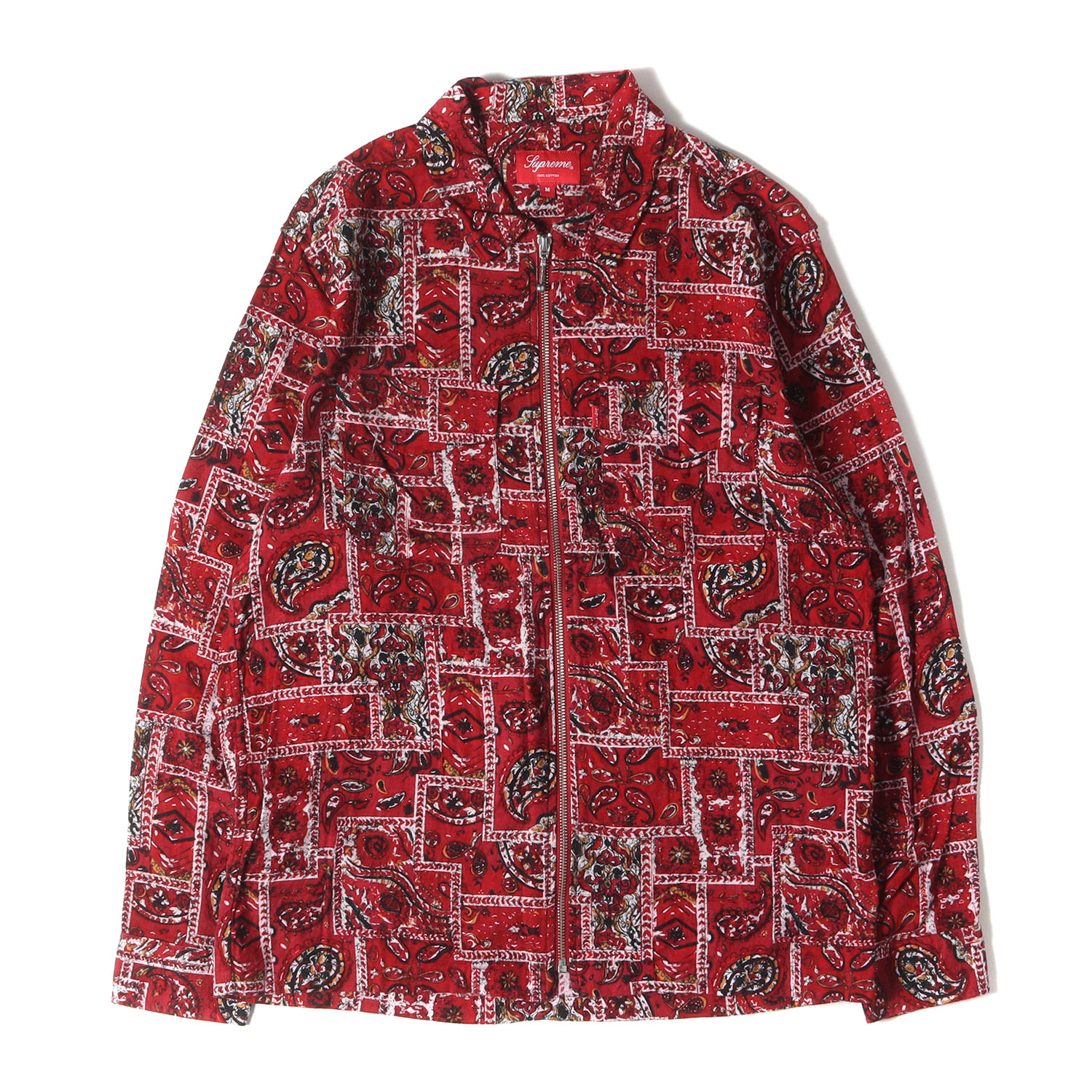 楽天市場】Supreme シュプリーム シャツ サイズ:M パッチワーク