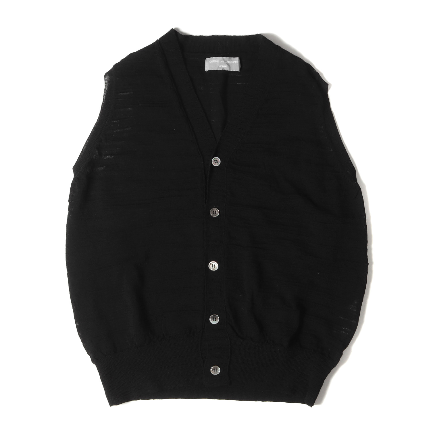 楽天市場】COMME des GARCONS コムデギャルソン ベスト 98SS ウール V