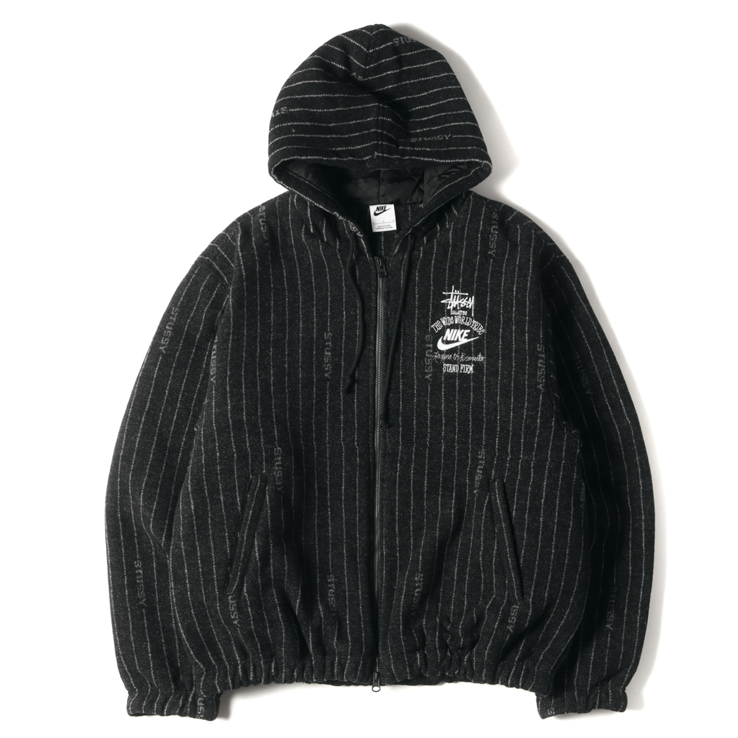 楽天市場】STUSSY ステューシー ジャケット サイズ:L 22AW NIKE ナイキ