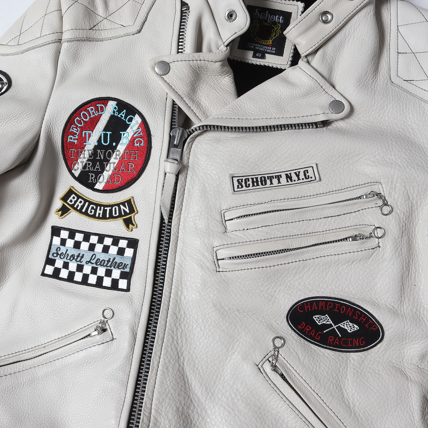 楽天市場】Schott ショット ジャケット サイズ:40(L) クロスボーン