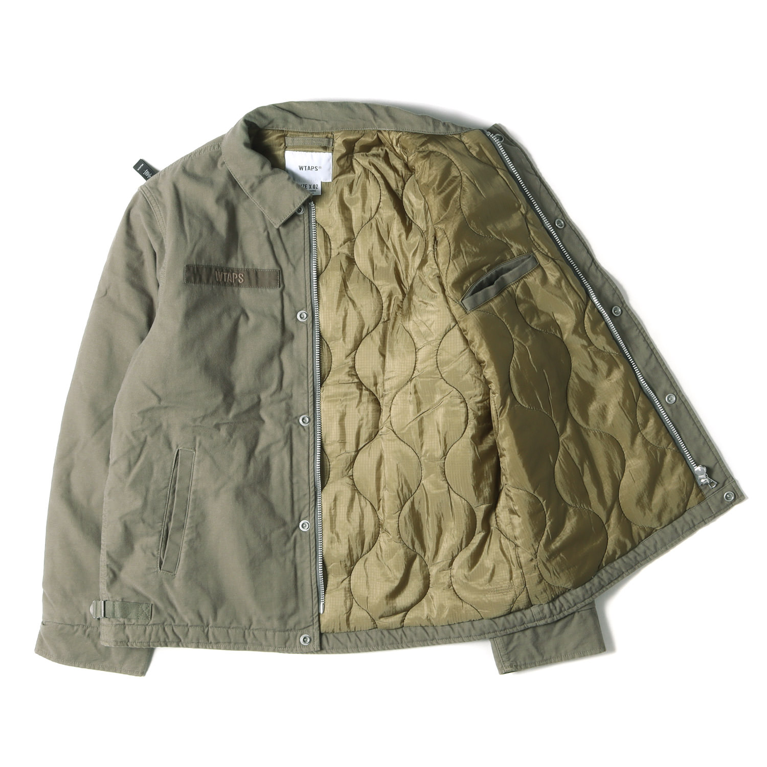 楽天市場】WTAPS ダブルタップス ジャケット サイズ:M バックサテン A