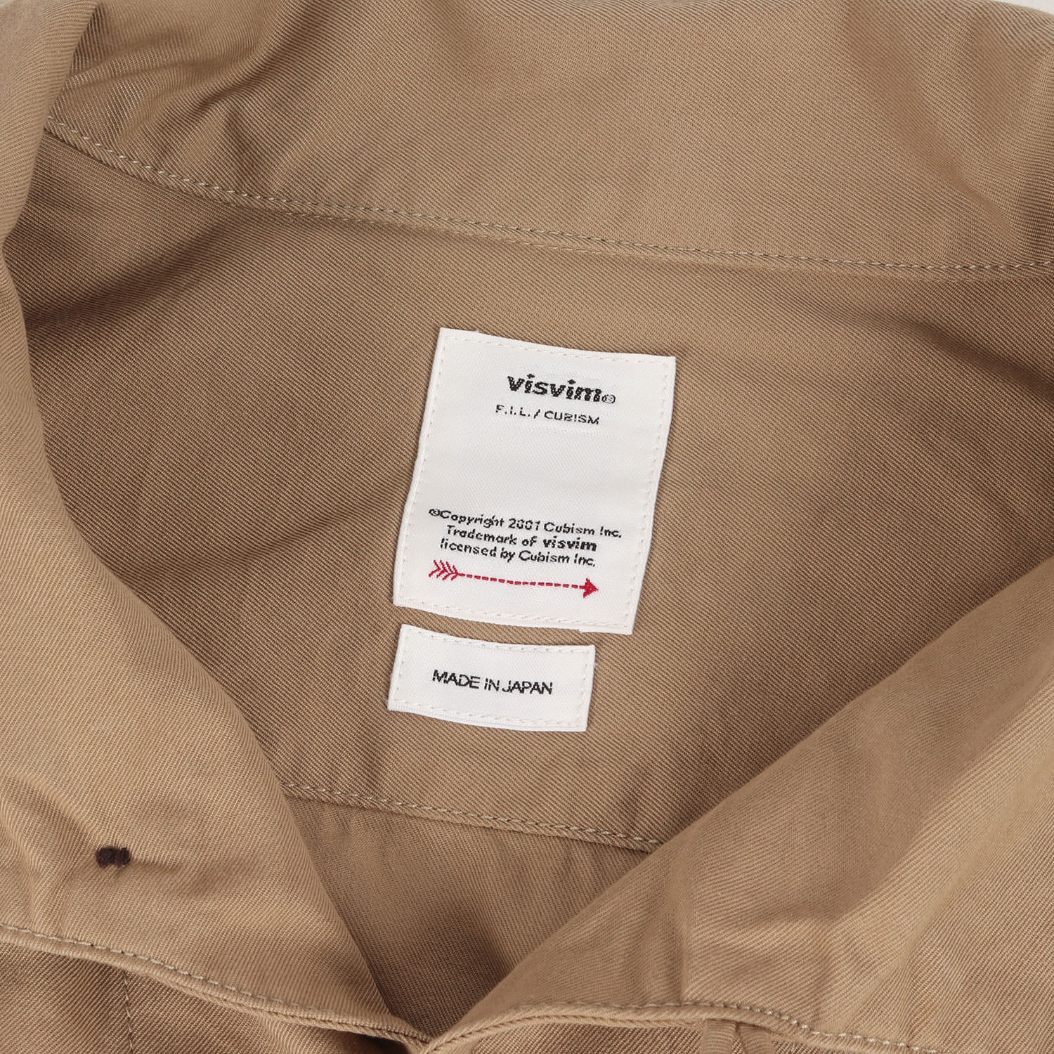 楽天市場】visvim ビズビム シャツ サイズ:2 23AW PEERLESS 刺繍