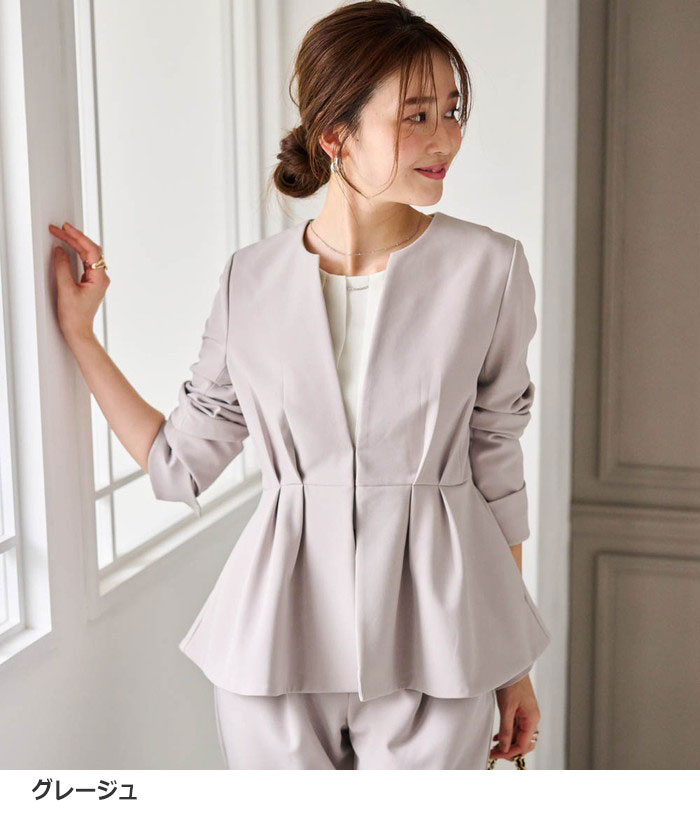 楽天市場】＼26春新作早割10％OFFクーポン／パンツスーツ レディース