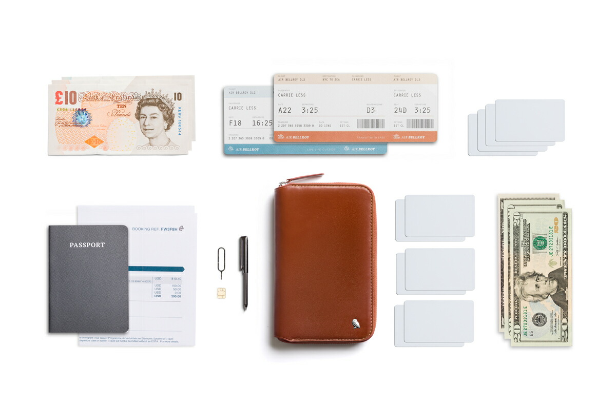 楽天市場】bellroy ベルロイ 公式ストア Travel Folio (Second Edition