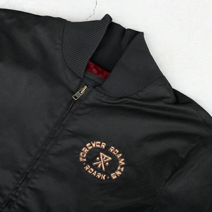 楽天市場】ROARK ロアーク バック刺繍ボンバージャケット RJJ1153
