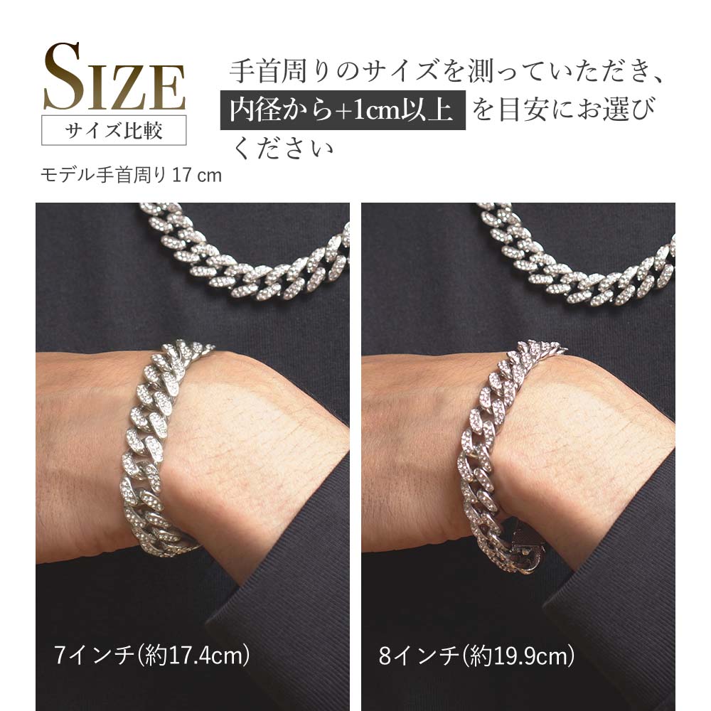 楽天市場】ブレスレット メンズ キューバンブレスレット キューバン