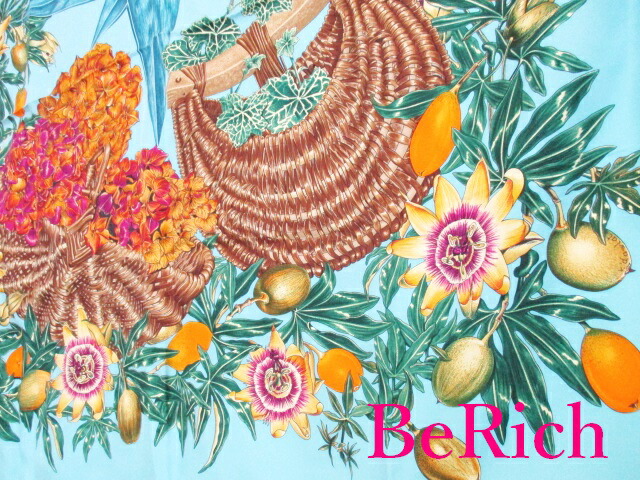 楽天市場】エルメス HERMES カレ 90 スカーフ パッションフラワー