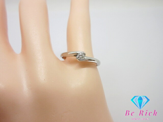 楽天市場】ジュエリー マキ PWG9 K9 WG ダイヤモンド 0.08ct 付