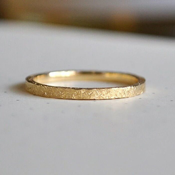 楽天市場】リング 指輪 レディース ゴールド ピンキーリング K10 10金