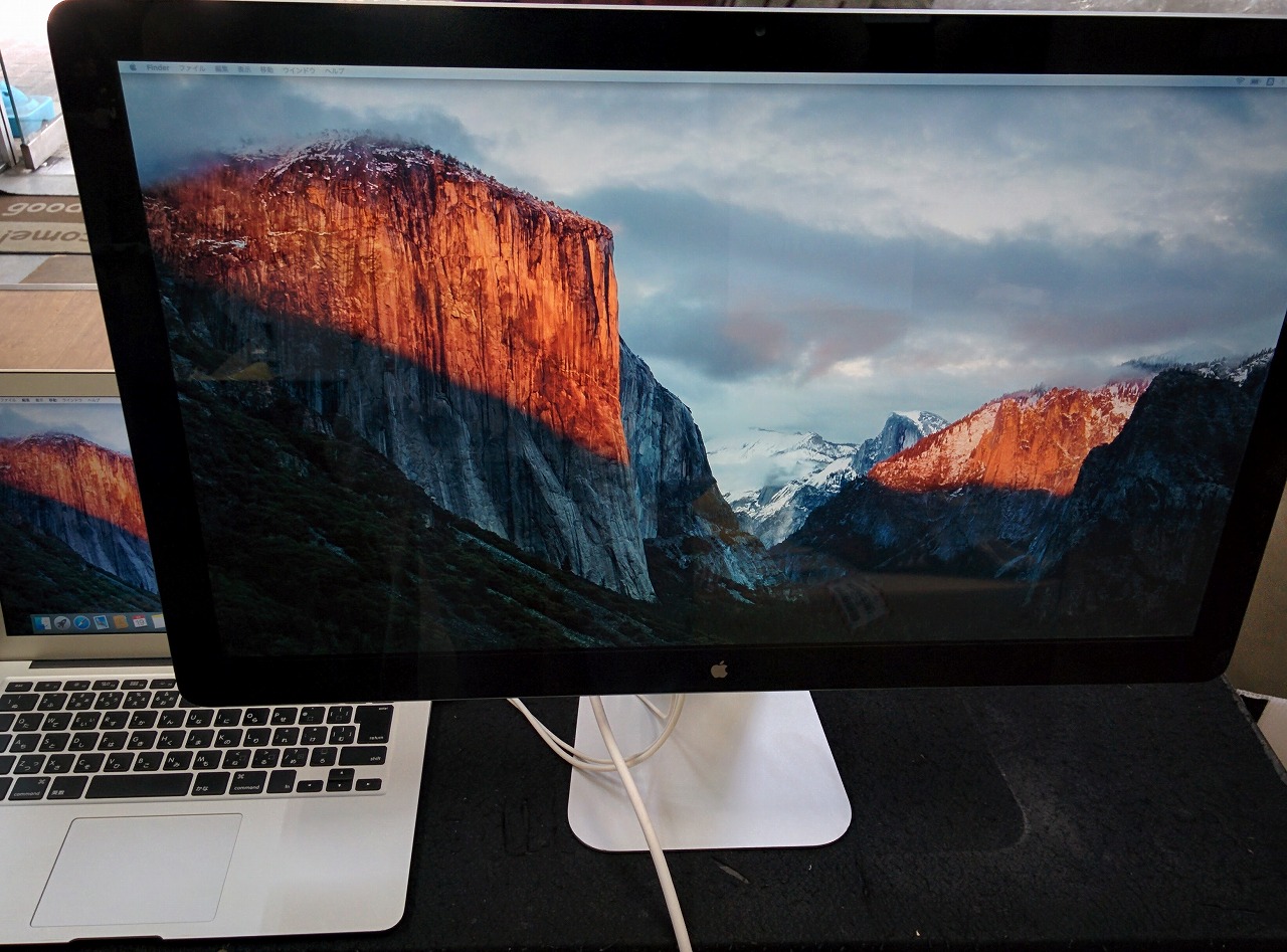 楽天市場】Apple LED Cinema Display MC007J/A（27インチフラット
