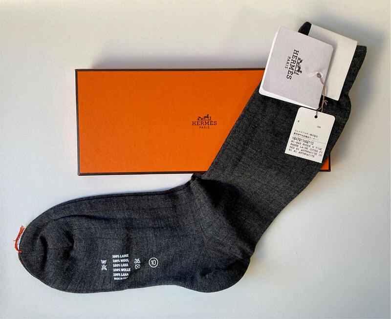 楽天市場】HERMES エルメス ワンポイント【H】 メンズ ソックス 靴下