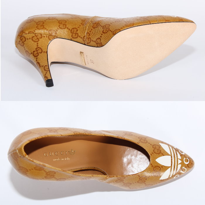 楽天市場】adidas x Gucci アディダス グッチ コラボ 限定 パンプス