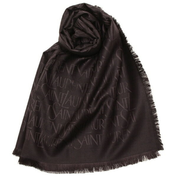 楽天市場】サンローランパリ スカーフ バンダナ ショール グレー