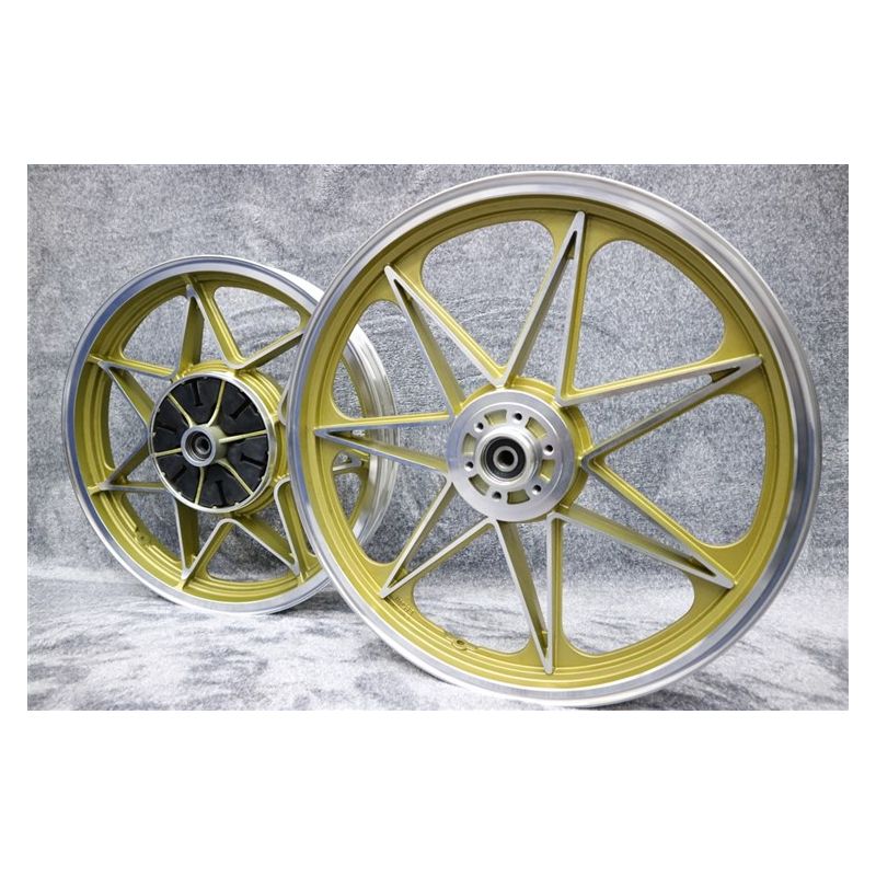 楽天市場】GT380 キャスト ホイール ゴールド セブン : カスタム