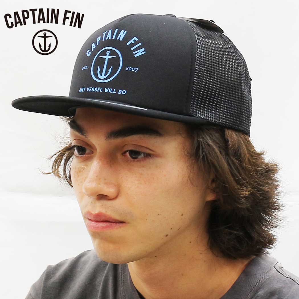 楽天市場】キャプテンフィン MIXER Mesh Cap Black Captain fin