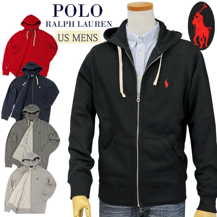 楽天市場】POLO by Ralph Lauren Men'sベーシック フルジップ パーカー
