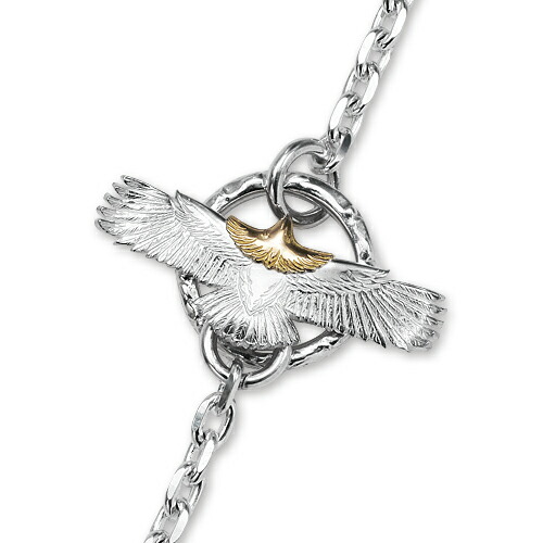 楽天市場】【鷲見太郎 Necklace ネックレス】イーグル eg-05/K18・SV