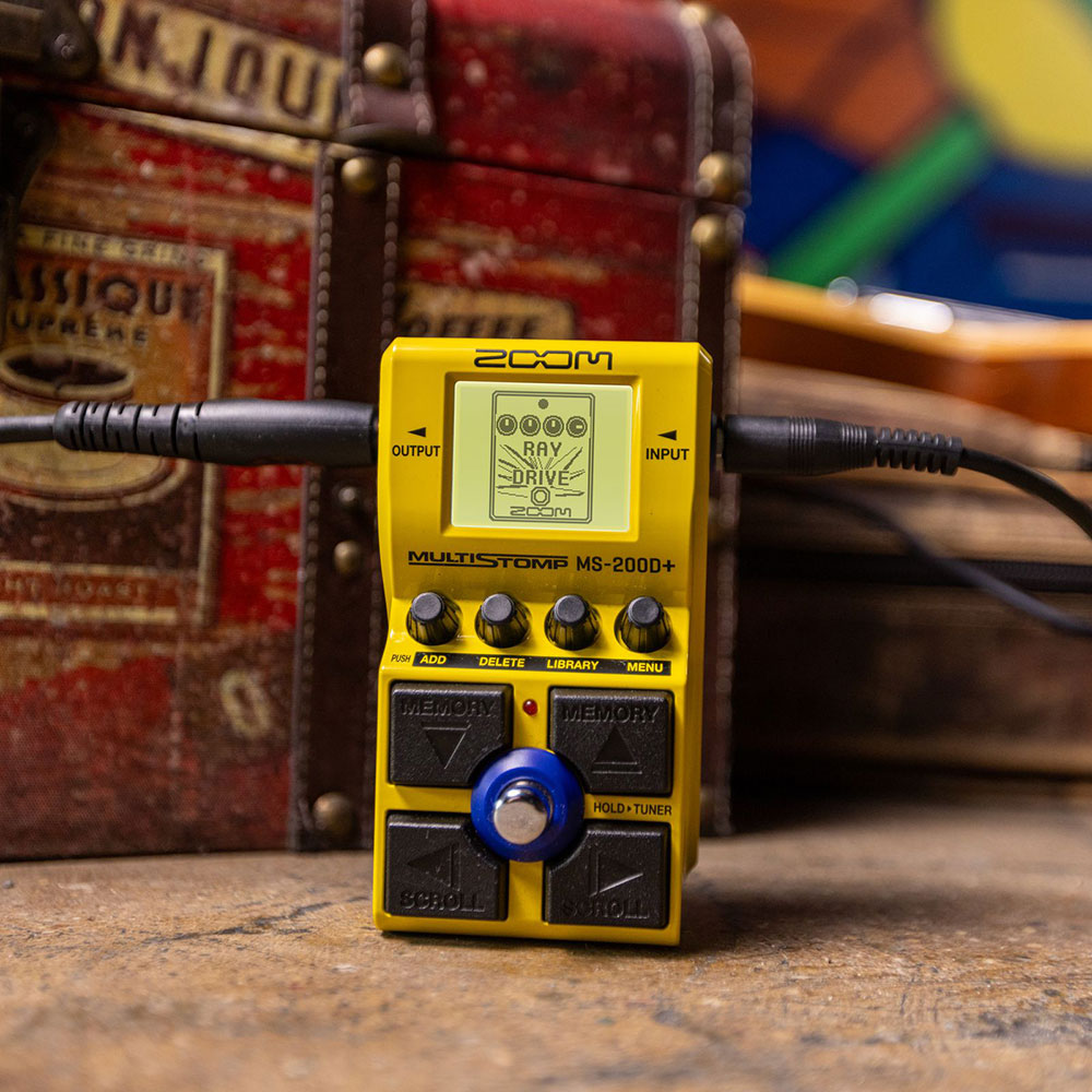 楽天市場】ZOOM ズーム MultiStomp MS-200D+ ギター マルチ